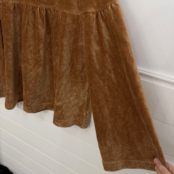 Women’s Madewell Texture & Thread Corduroy Swing Top Size Medium M - Picture 5 of 8